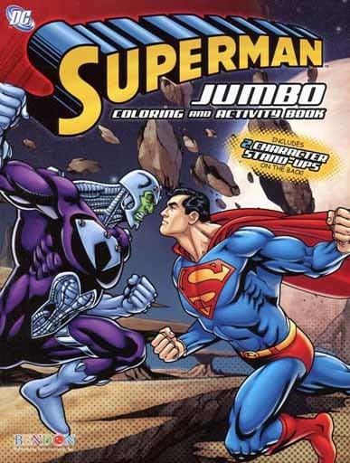 駿河屋 - 【買取】<<洋書>> Superman Jumbo Coloring & Activity Book