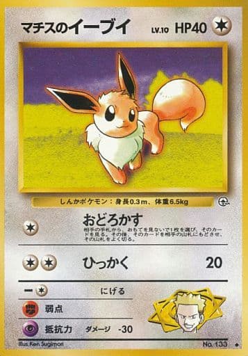 旧裏　マチスの　ポケモンカード　24枚