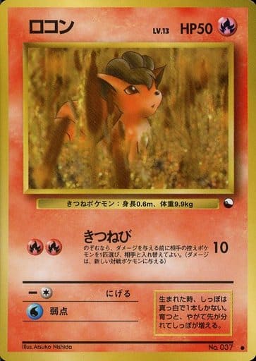 ロコン 旧裏 ポケモンカード - その他