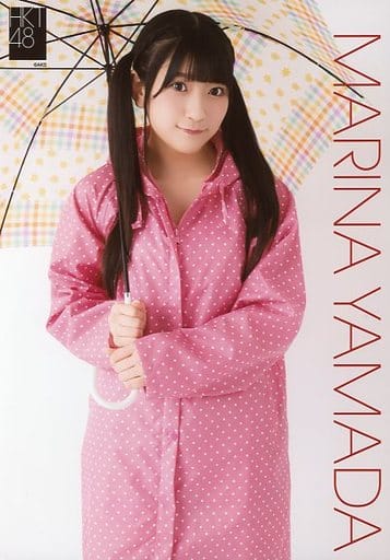 駿河屋 -<中古>山田麻莉奈/膝上・レインコート/AKB48 CAFE & SHOP限定