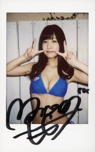 駿河屋 -【アダルト】<中古>☆桜空もも/直筆サイン入り・上半身・水着