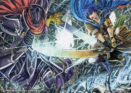 -[スペシャルマーカーカード]：「神装の魔将 漆黒の騎士」「神剣の勇将 アイク」