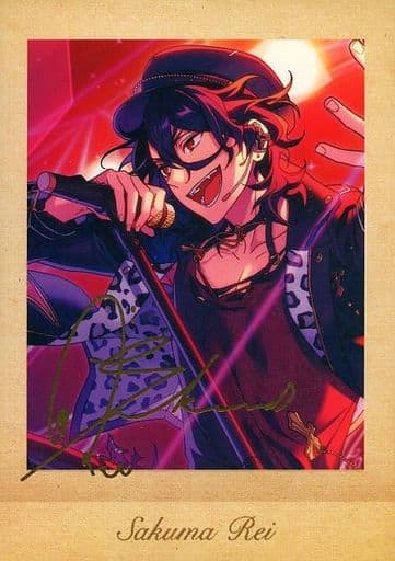 駿河屋 -<中古>19:朔間零(金箔押しサイン入り)(アニメ・ゲーム)