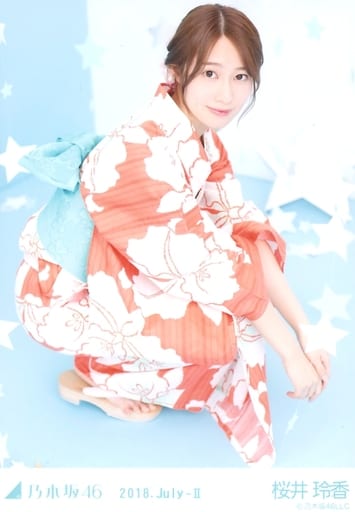 駿河屋 -<中古>桜井玲香/座り・浴衣/レアVer./乃木坂46 2018.July-II ...