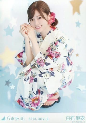 駿河屋 -<中古>白石麻衣/座り・浴衣/レアVer./乃木坂46 2018.July-II 駿河屋 -<中古>白石麻衣/座り・浴衣/レアVer./乃木坂46 2018.July-II