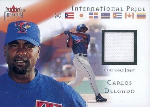 駿河屋 中古 ジャージカード Carlos Delgado ジャージー スポーツ
