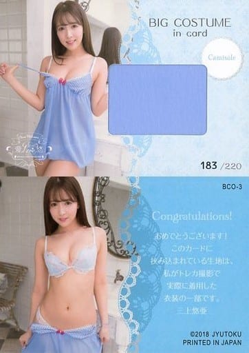 駿河屋 -【アダルト】<中古>BCO-3 : 三上悠亜/ビッグコスチューム