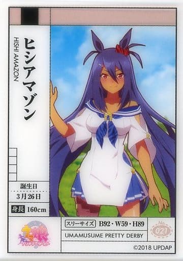 駿河屋 中古 No 021 ヒシアマゾン アニメ ゲーム