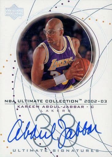 NBA   Kareem   Abdul  -  Jabbar   サインカード