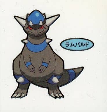 駿河屋 中古 ラムパルド ポケモンパンシール