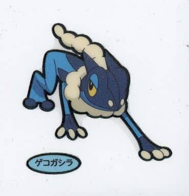 駿河屋 中古 ゲコガシラ ポケモンパンシール