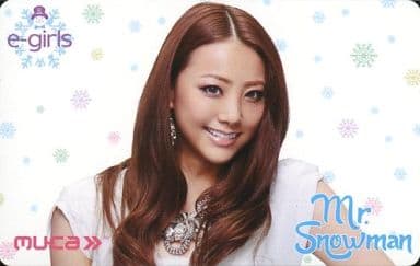 駿河屋 買取 E Girls Shizuka Cd Mr Snowman ミュージックカード アイドル