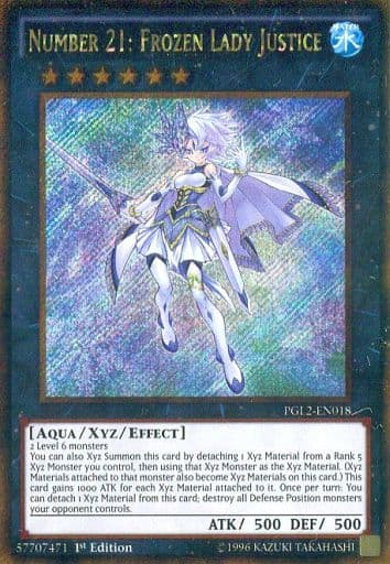 駿河屋 -<中古>PGL2-EN018[GSE]：Number 21： Frozen Lady Justice/No