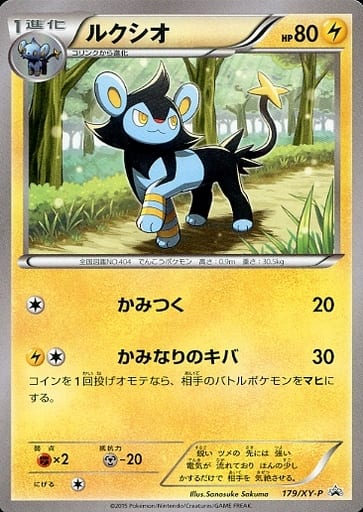 駿河屋 中古 179 Xy P P ルクシオ ポケモンカードゲーム