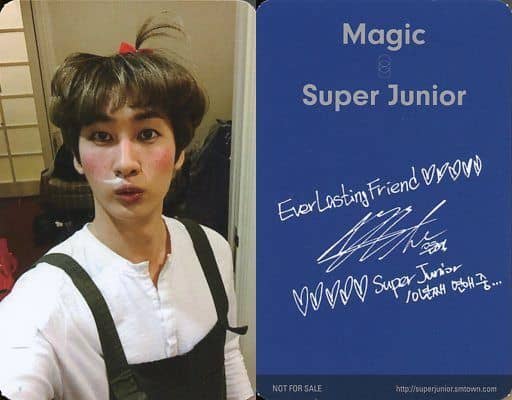SUPER JUNIOR ウニョク Eunhyuk トレカ - K-POP/アジア