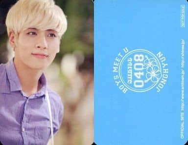 駿河屋 -<中古>SHINee/JONGHYUN(ジョンヒョン)/裏面水色/CD「BOYS MEET 駿河屋 -<中古>SHINee/JONGHYUN(ジョンヒョン)/裏面水色/CD「BOYS MEET
