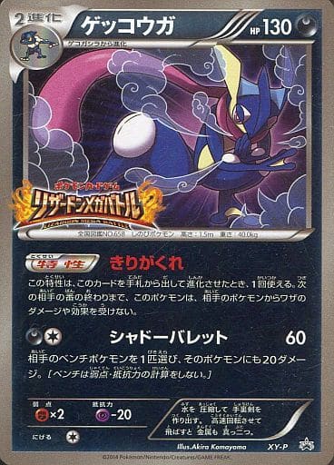 駿河屋 中古 Xy P P キラ ゲッコウガ ポケモンカードゲーム