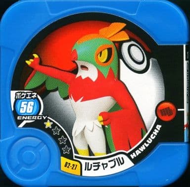 駿河屋 中古 02 27 ノーマル ルチャブル ポケモントレッタ