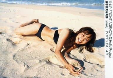 駿河屋 中古 モーニング娘 藤本美貴 横型 全身 衣装黒色の水着 砂浜 笑顔 藤本美貴写真集 Chei ワニブックス より ハロープロジェクト 駿河屋 中古 モーニング娘 藤本美貴 横型 全身 衣装黒色の水着 砂浜 笑顔 藤本美貴写真集 Chei ワニブックス より ハロープロジェクト