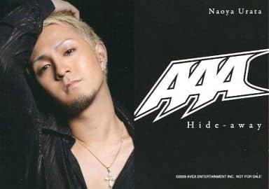 駿河屋 -<中古>AAA/浦田直也/CD「Hide-away」特典トレカ（男性