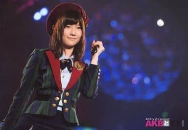 駿河屋 中古 島崎遥香 ライブフォト 横型 永遠プレッシャー衣装 左手マイク Dvd Akbと Stage2 4 特典 Akb48