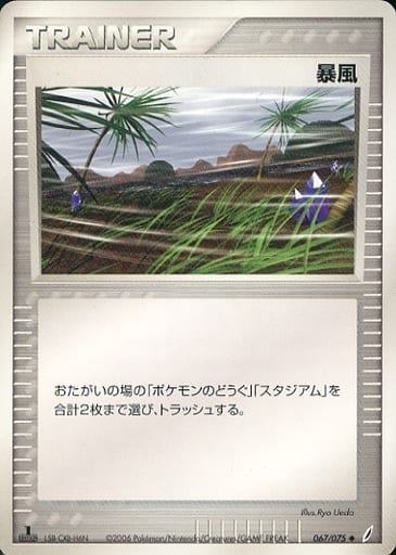 駿河屋 中古 067 075 暴風 ポケモンカードゲーム