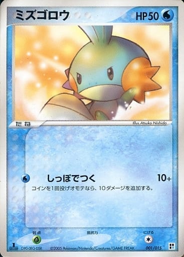 駿河屋 -<中古>001/015:ミズゴロウ(ポケモンカードゲーム)
