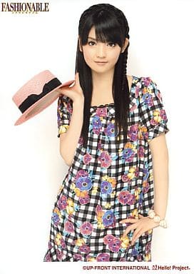 駿河屋 中古 モーニング娘 道重さゆみ 膝上 帽子 ワンピース白黒 チェック花柄 Fashionableファッショナブル 2lサイズ公式生写真 女性生写真 駿河屋 中古 モーニング娘 道重さゆみ 膝上 帽子 ワンピース白黒 チェック花柄 Fashionableファッショナブル 2lサイズ公式生写真 女性生写真