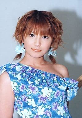 駿河屋 中古 モーニング娘 矢口真里 上半身 ワンピース青花柄 公式生写真 ハロープロジェクト