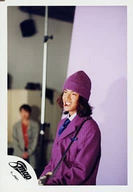 駿河屋 中古 Smap 木村拓哉 上半身 紫ジャケット 紫ニット帽 Smap