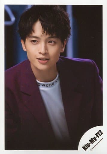駿河屋 -<中古>Kis-My-Ft2/玉森裕太/上半身・衣装紫・白・両手下・目線
