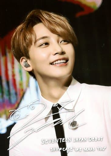 SEVENTEEN/JEONGHAN(ジョンハン)/ライブフォト・印刷サイン入り・2Lサイズ/「SEVENTEEN JAPAN DEBUT SHOWCASE‘WE MAKE YOU’」ローソンプリントオリジナルブロマイド SEVENTEEN/JEONGHAN(ジョンハン)/ライブフォト・印刷サイン入り・2Lサイズ/「SEVENTEEN JAPAN DEBUT SHOWCASE‘WE MAKE YOU’」ローソンプリントオリジナルブロマイド