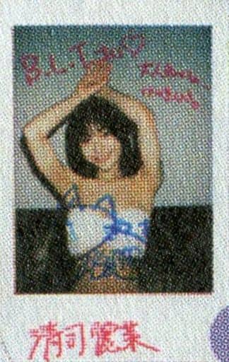 駿河屋 -<中古>☆清司麗菜/直筆サイン・メッセージ入り・バストアップ