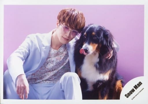 駿河屋 中古 Snow Man 渡辺翔太 横型 膝上 シングル Kissin My Lips Stories Mv 公式生写真 ジャニーズ
