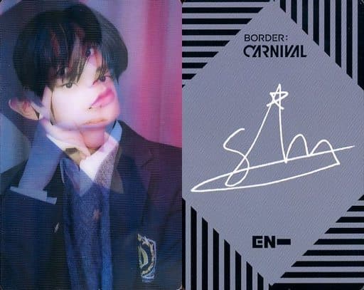 駿河屋 -<中古>ENHYPEN/ジェイク(JAKE)/裏面印刷サイン入り/CD「BORDER