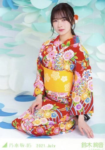 ゲンテン公式 乃木坂46 鈴木絢音 2021 July 浴衣 4種セミコン おもちゃ