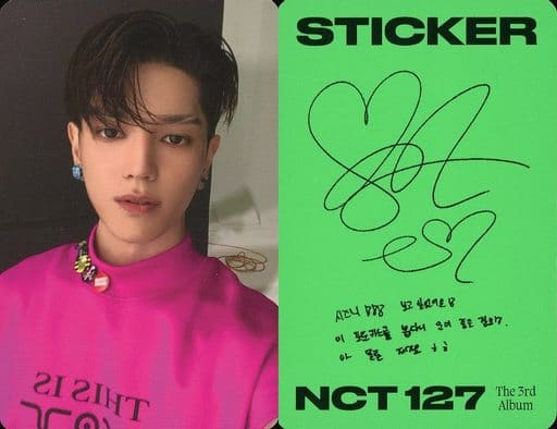 NCT12 テヨン TAEYONG トレカ ロゴキャップ 展示会 city