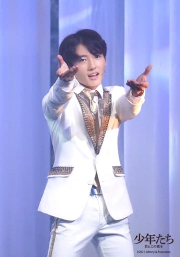 駿河屋 -<中古>少年忍者/稲葉通陽/ライブフォト・膝上/「少年たち 君に
