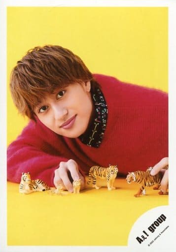 駿河屋 -<中古>Aぇ! group/小島健/バストアップ/Greeting Photo ~New