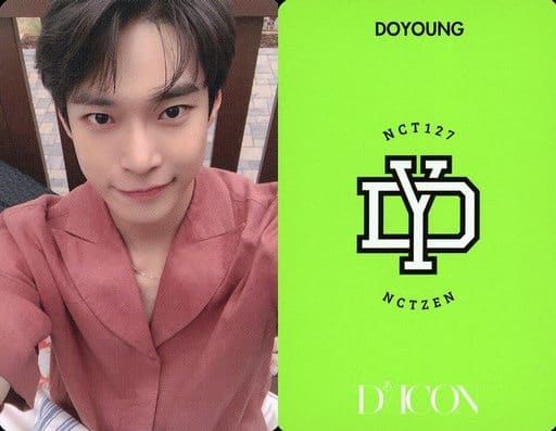 駿河屋 -<中古>NCT 127/ドヨン(DOYOUNG)/裏面黄緑・ロゴ/「Dicon