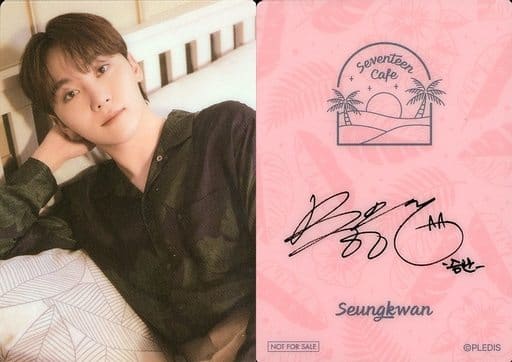 駿河屋 -<中古>SEVENTEEN/SEUNGKWAN(スングァン)/裏面印刷サイン入り ...