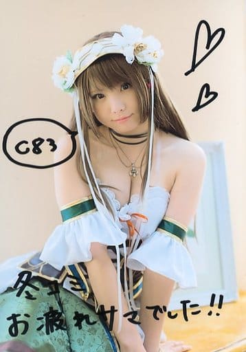 ☆えなこ/直筆メッセージ入り/CD写真集「虚空のカナリア えなこ」コミックマーケット83 会場限定購入特典生写真 ☆えなこ/直筆メッセージ入り/CD写真集「虚空のカナリア えなこ」コミックマーケット83 会場限定購入特典生写真
