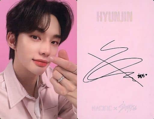 駿河屋 -<中古>Stray Kids/Hyunjin(ヒョンジン)/裏面ピンク・印刷 駿河屋 -<中古>Stray Kids/Hyunjin(ヒョンジン)/裏面ピンク・印刷