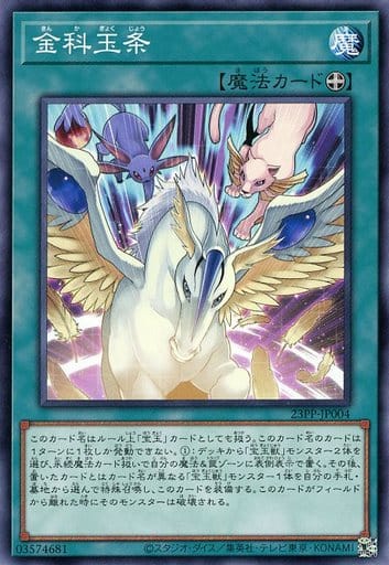 金科玉条 - ノーマル/23PP-JP004