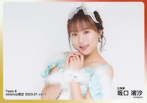 駿河屋 -<中古>坂口渚沙/横型/AKB48 チーム8 2023年1月度 net shop限定 駿河屋 -<中古>坂口渚沙/横型/AKB48 チーム8 2023年1月度 net shop限定