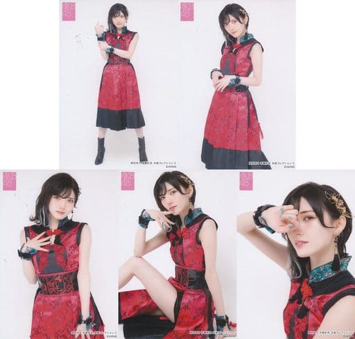 AKB48 岡田奈々 卒業記念生写真5枚セット ✕全5種=計25枚