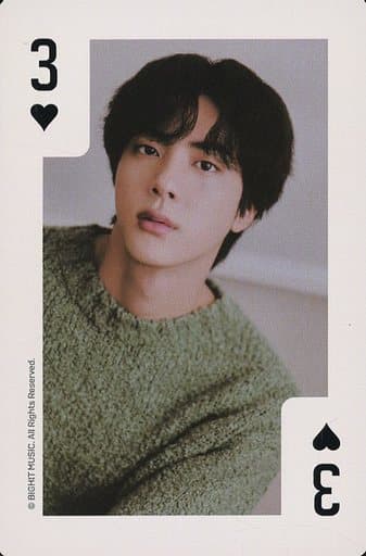駿河屋 -<中古>BTS(防弾少年団)/JIN(ジン)/ハートの3/「BTS GLOBAL