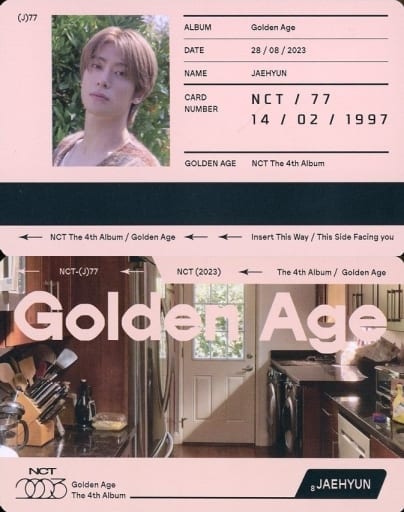 駿河屋 -<中古>NCT/ジェヒョン(JAEHYUN)/CD「Golden Age」(Collecting
