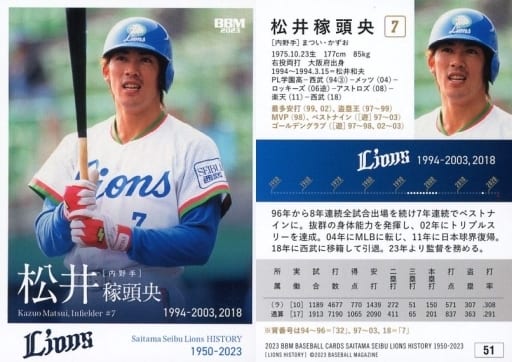 西武ライオンズ 松井稼頭央 トレーディングカード132枚 - その他