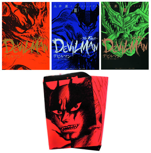 駿河屋 -<中古>箱付)デビルマン-THE FIRST- 全3巻セット(その他サイズ 駿河屋 -<中古>箱付)デビルマン-THE FIRST- 全3巻セット(その他サイズ